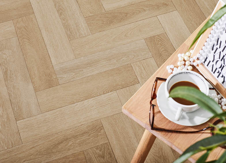 Boden-Trends: Fischgrät Beige von Hammer