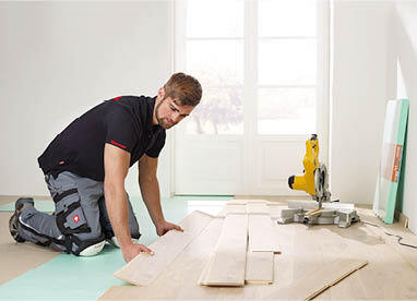 Service Bodenverlegen