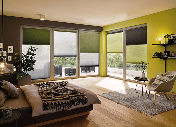 Stimmen Sie die Plissees auf Ihre Inneneinrichtung ab