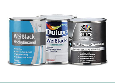 Hammer Lacke Sortiment: Weißlacke