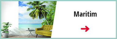 Tapeten-Stile und Trends: Wohnzimmer mit Tapete im Stil Maritim