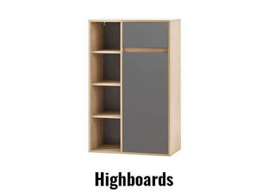 Badmöbel Highboard