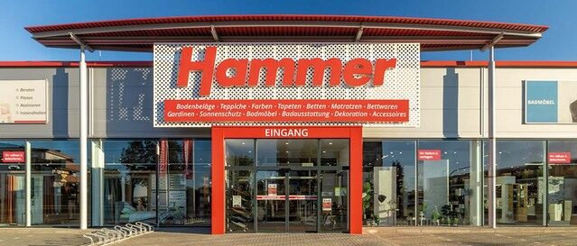 Außenansicht "Hammer Fachmarkt Rheine"