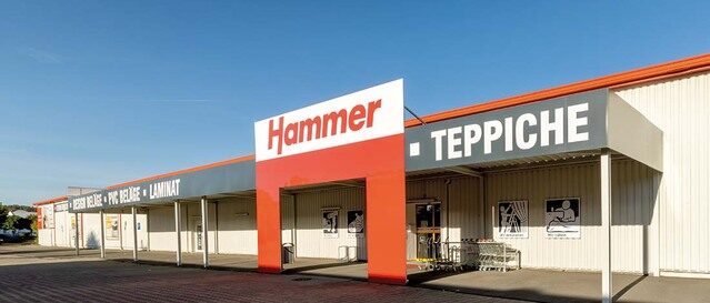 Außenansicht des Hammer Raumausstatters in Sangerhausen