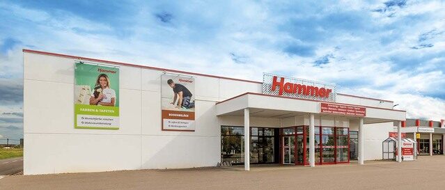 Außenansicht "Hammer Fachmarkt Zeithain"