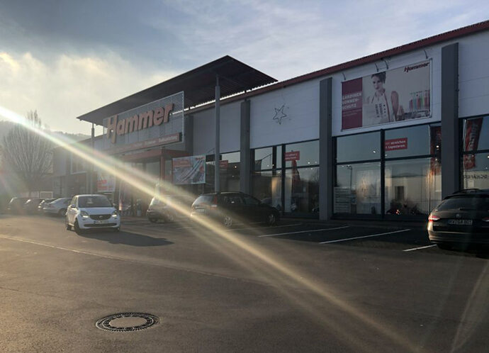 Foto vom "Hammer Fachmarkt Porta Westfalica"