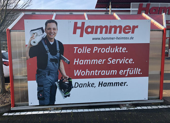 Foto vom "Hammer Fachmarkt Porta Westfalica"