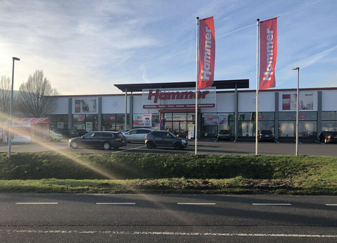 Foto vom "Hammer Fachmarkt Porta Westfalica"