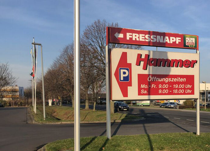 Foto vom "Hammer Fachmarkt Porta Westfalica"